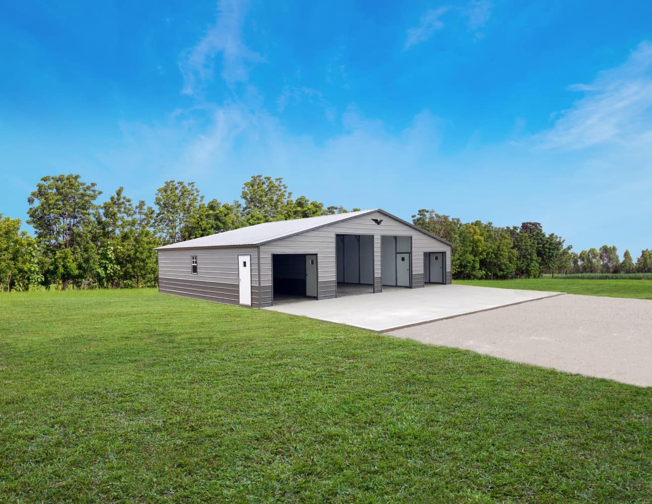 Barndominium with concrete pad Fort Bend