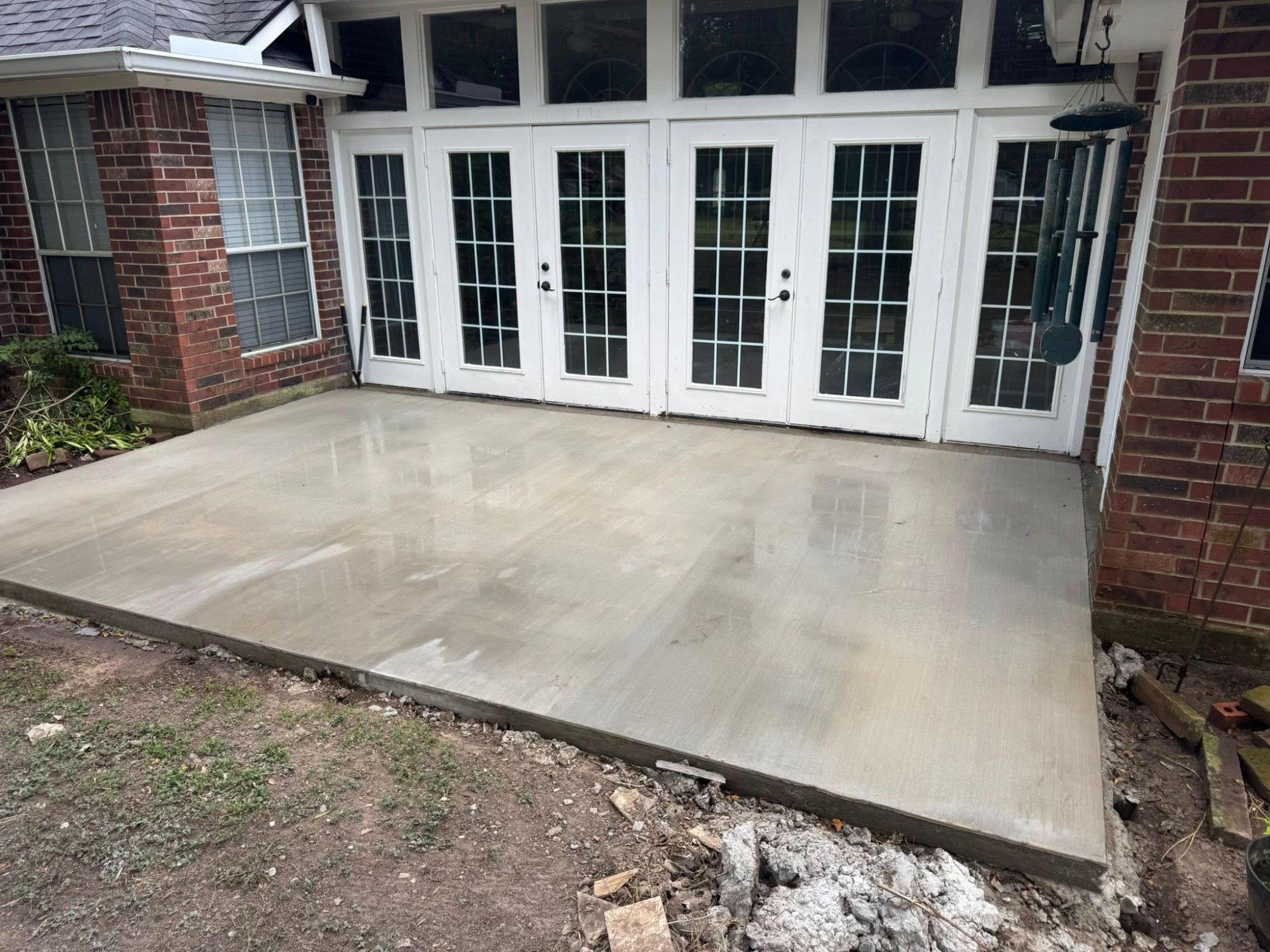 Back patio extension Fort Bend County