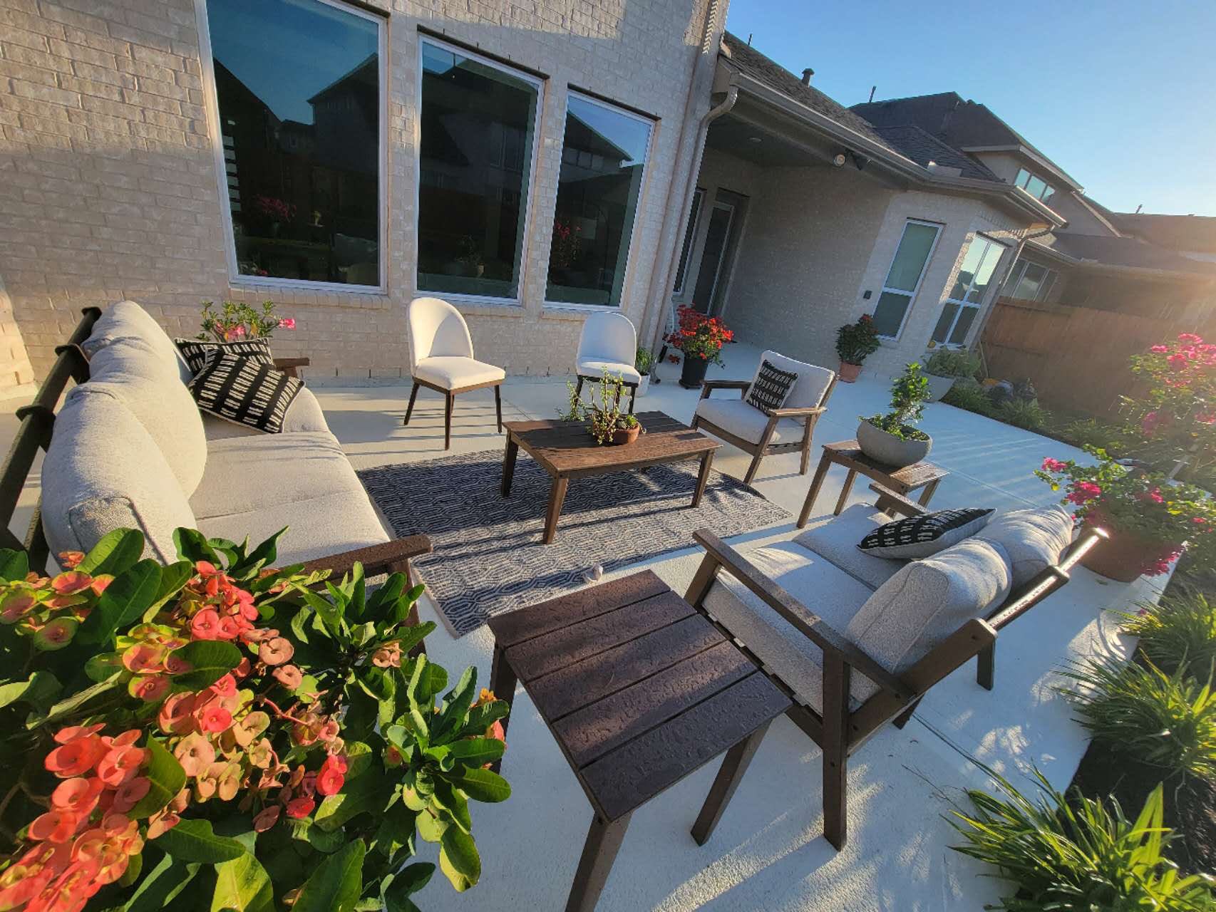 Outdoor living patio Fort Bend